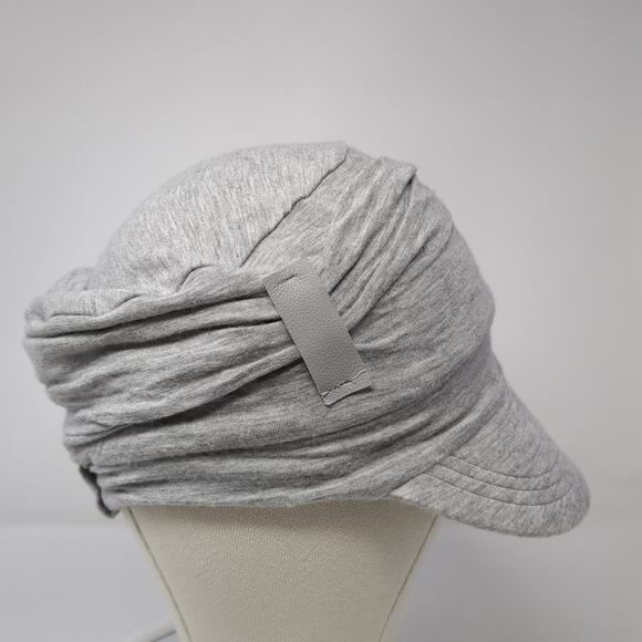 Focus Care Cadet Army Cap Gray One Size Stretchable Lightweight Blank - Picture 5 of 10
